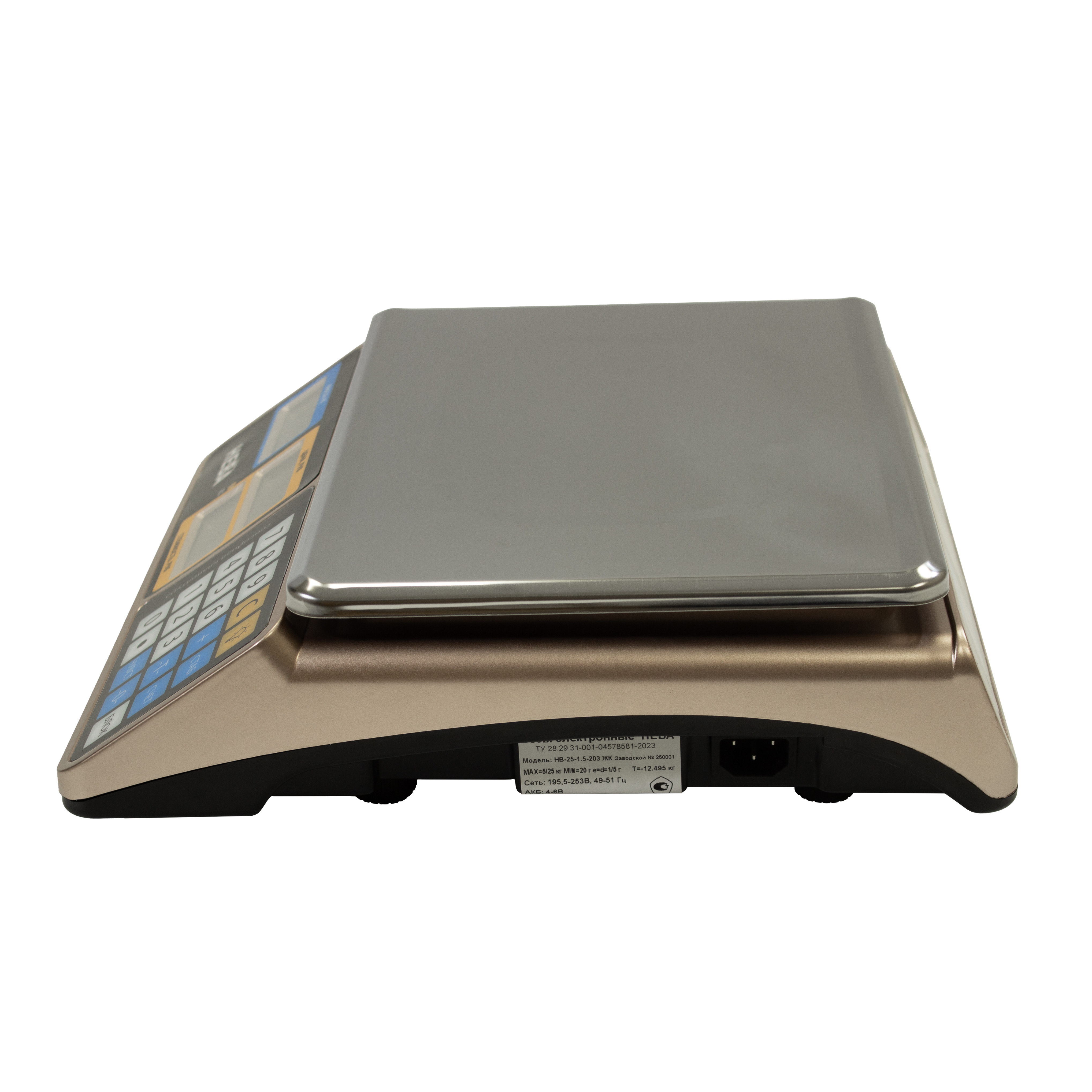  НЕВА НВ-25-1.5-206ЖК. Весы торговые