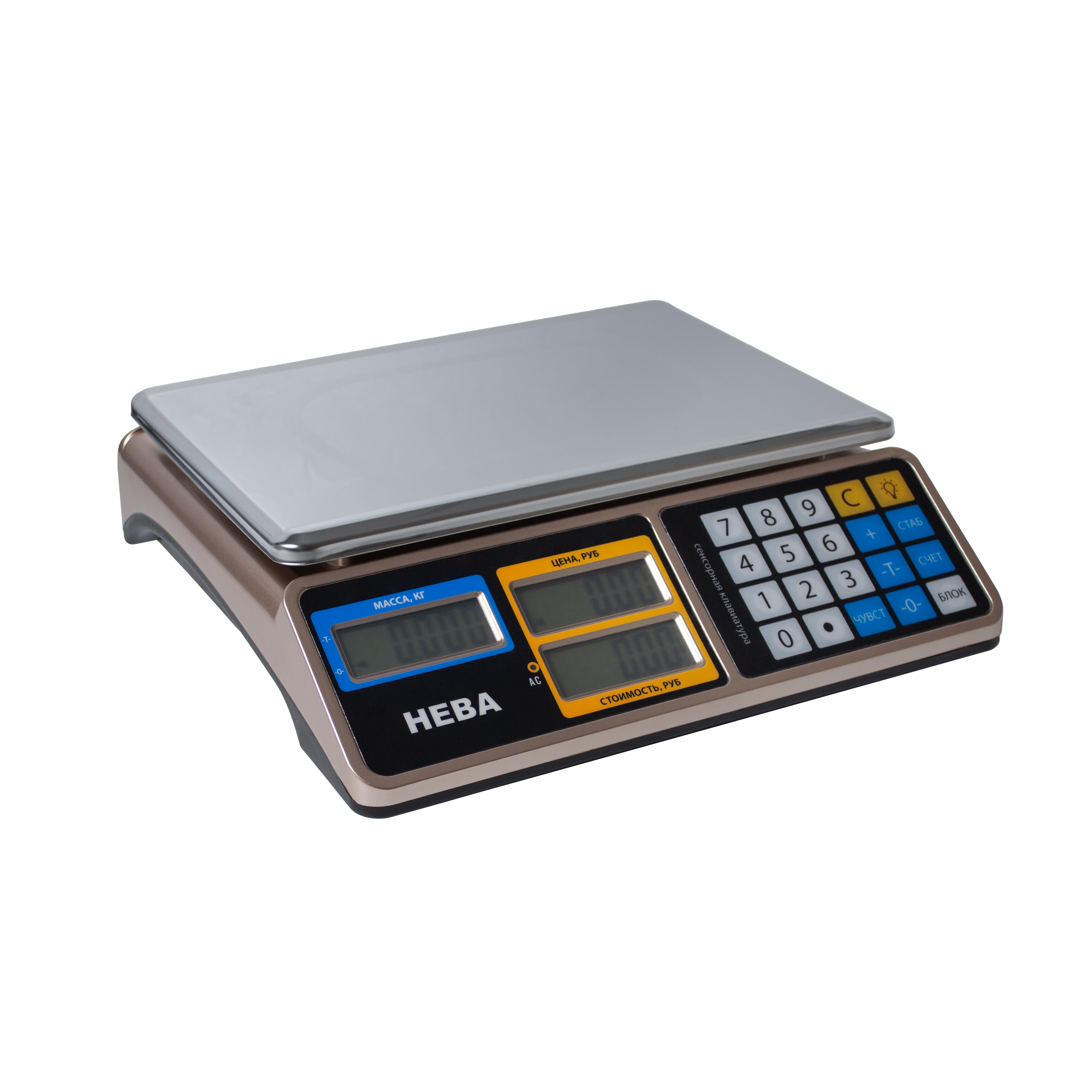  НЕВА НВ-25-1.5-206ЖК. Весы торговые