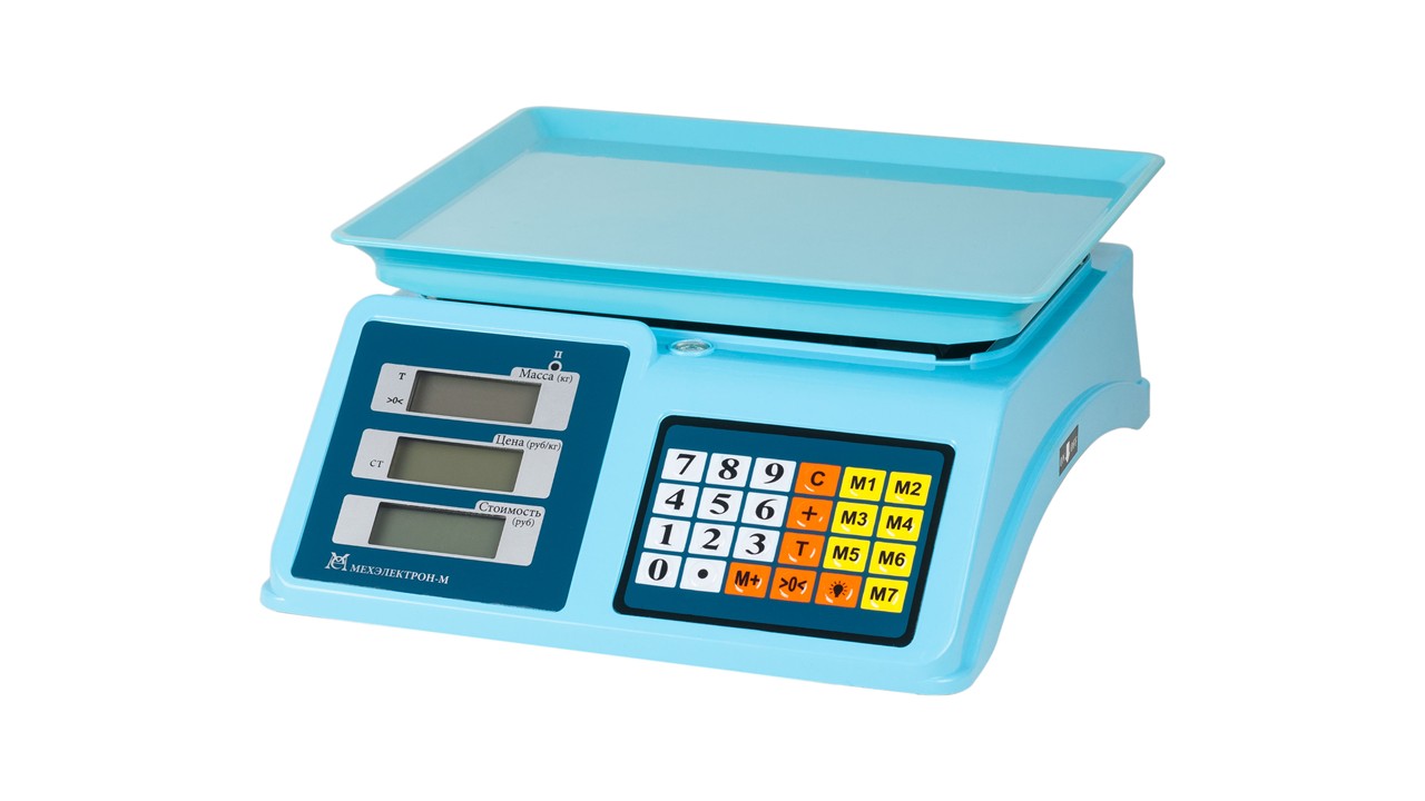Мехэлектрон-М ВР4900-15-2Д-ДБ 14, весы торговые